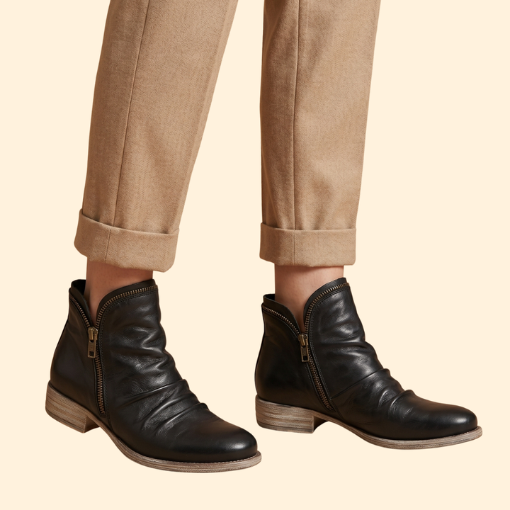 Women's Orthopedic Boots Side Zipper