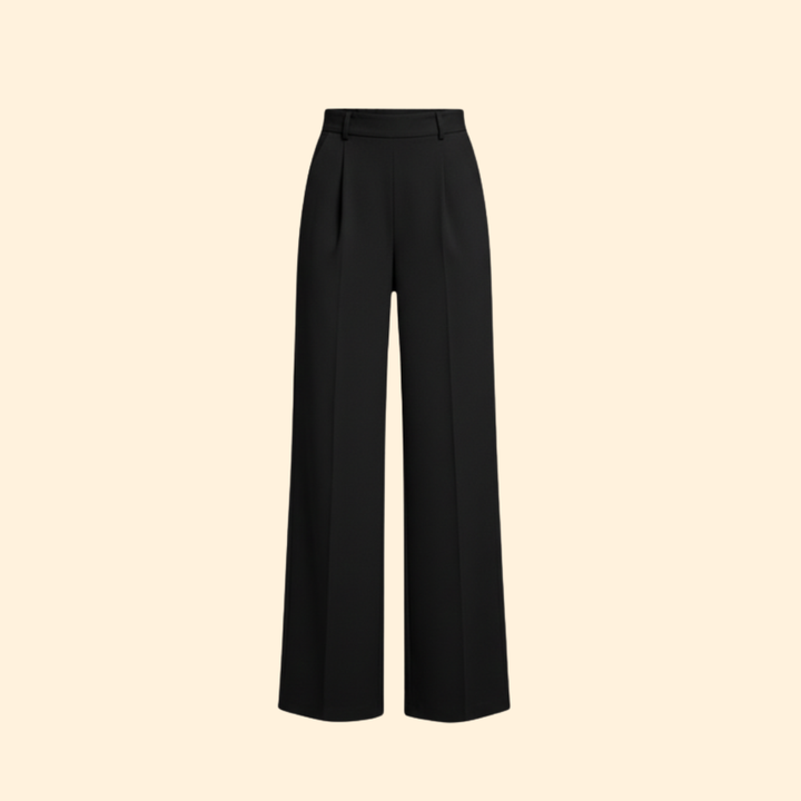 Women's Palazzo Pants with Bow Tie Waist