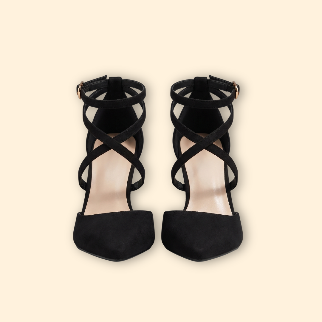 Women's Heeled Sandals with Straps