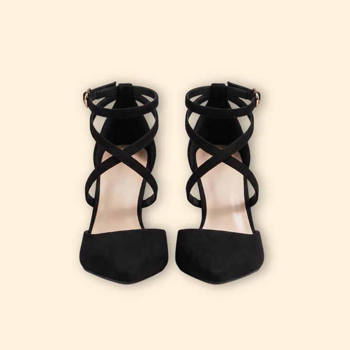 Women's Heeled Sandals with Straps