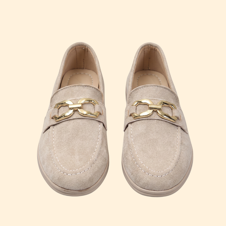 Women’s Slip-On Loafers with Hardware