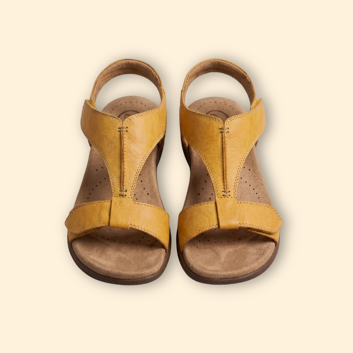 Women's T-Strap Sandals with Padding