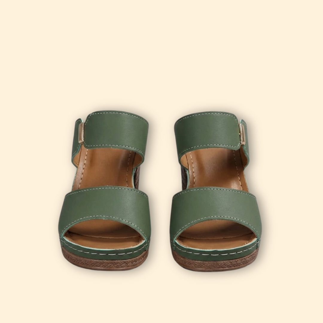 Women's Block Heel Sandals with Straps