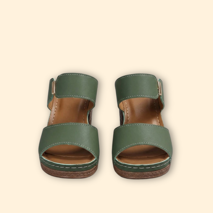 Women's Block Heel Sandals with Straps