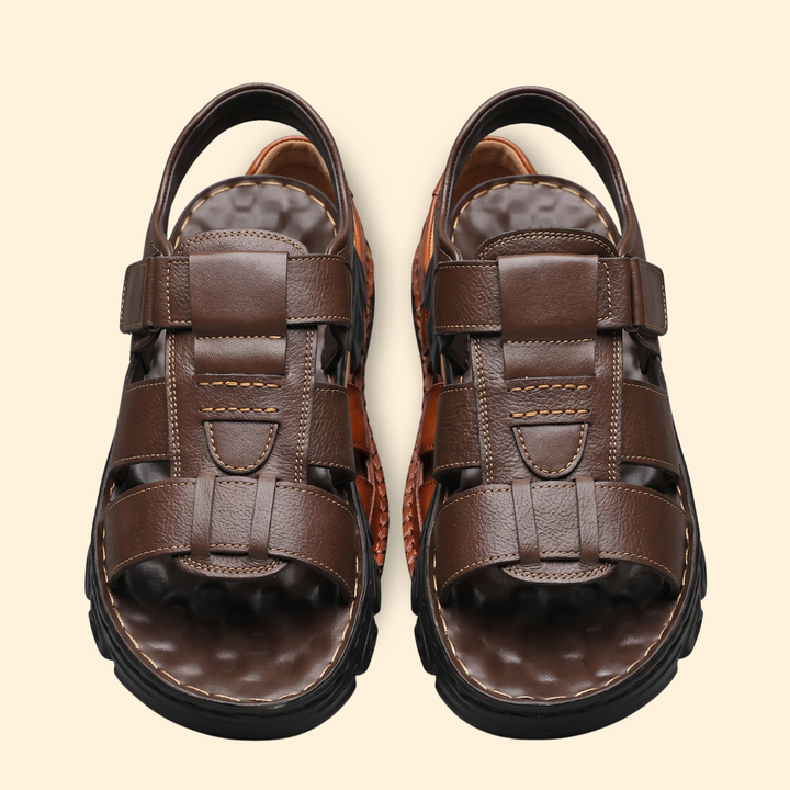 Men's Casual Sandals with Stitching