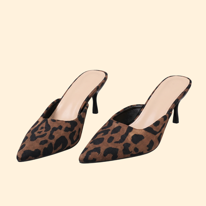 Women’s Stiletto Heels with Open Back