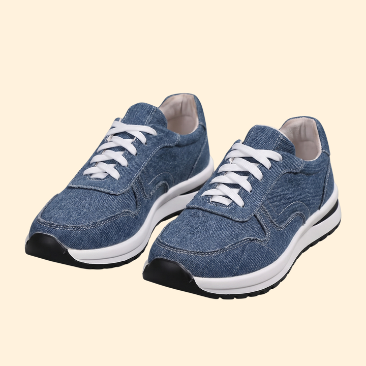 Women's Orthopedic Sneakers with Denim