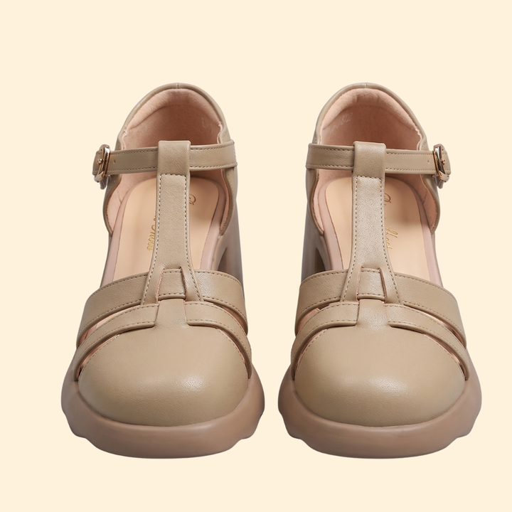 Women's Orthopedic Heels with Straps
