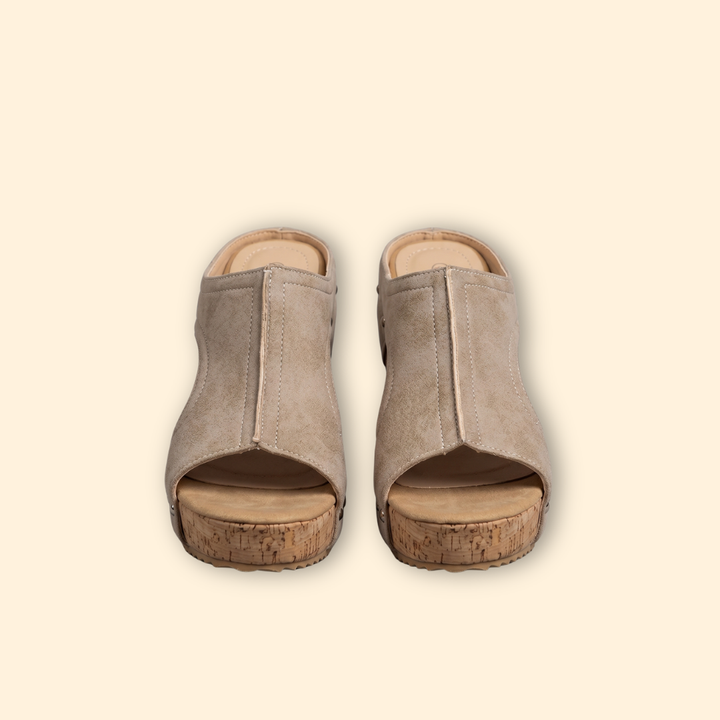 Women's Studded Wedge Sandals