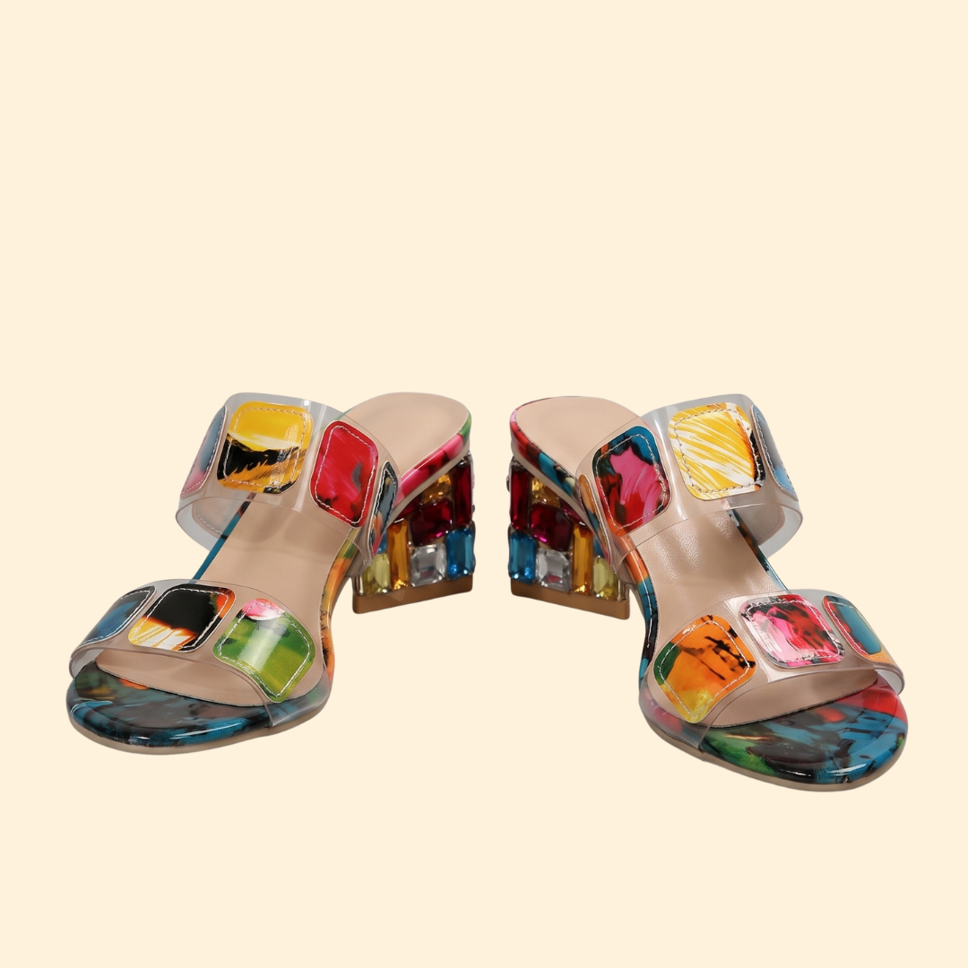 Women's Orthopedic Sandals with Heel