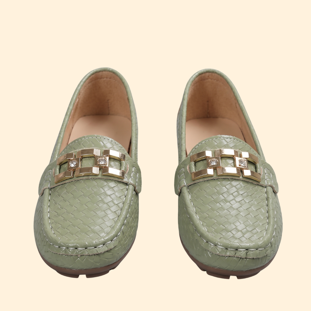 Women’s Woven Loafers with Slip-on