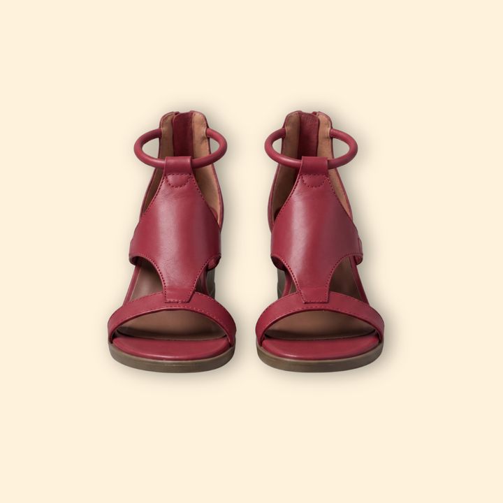 Women's Wedge Sandals with T-Strap