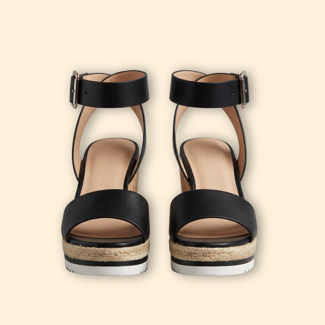 Women’s Wedge Sandals with Cork Heel