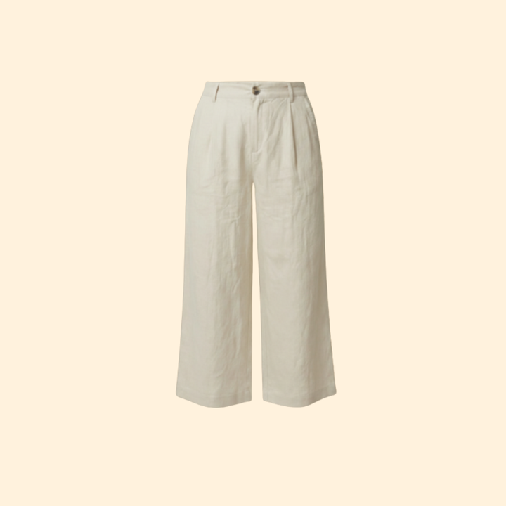 Women’s Loose Trousers with High Waist Design