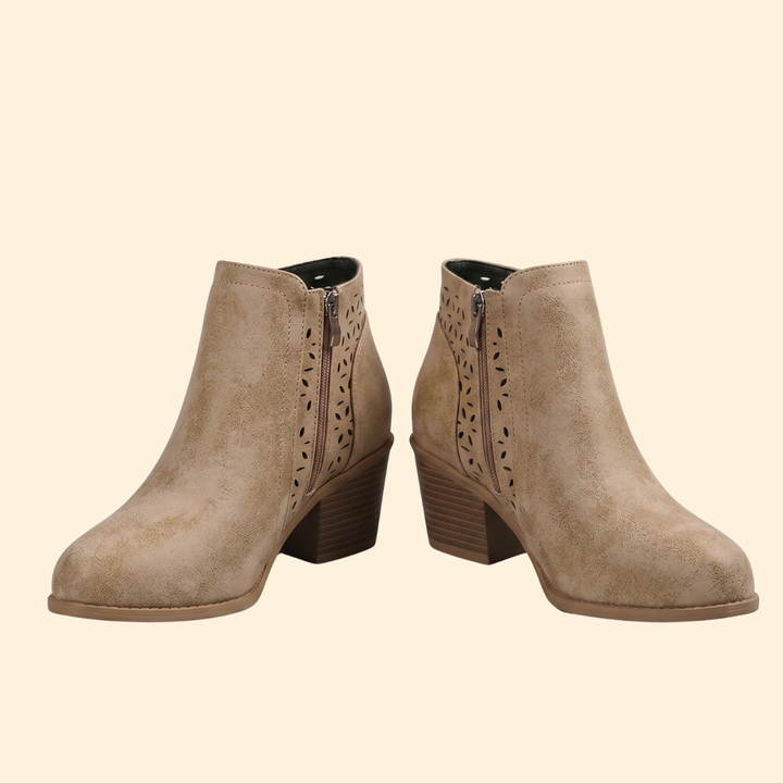 Women's Orthopedic Boots with Detailing