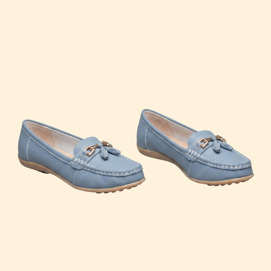 Women’s Leather Loafers with Tassel