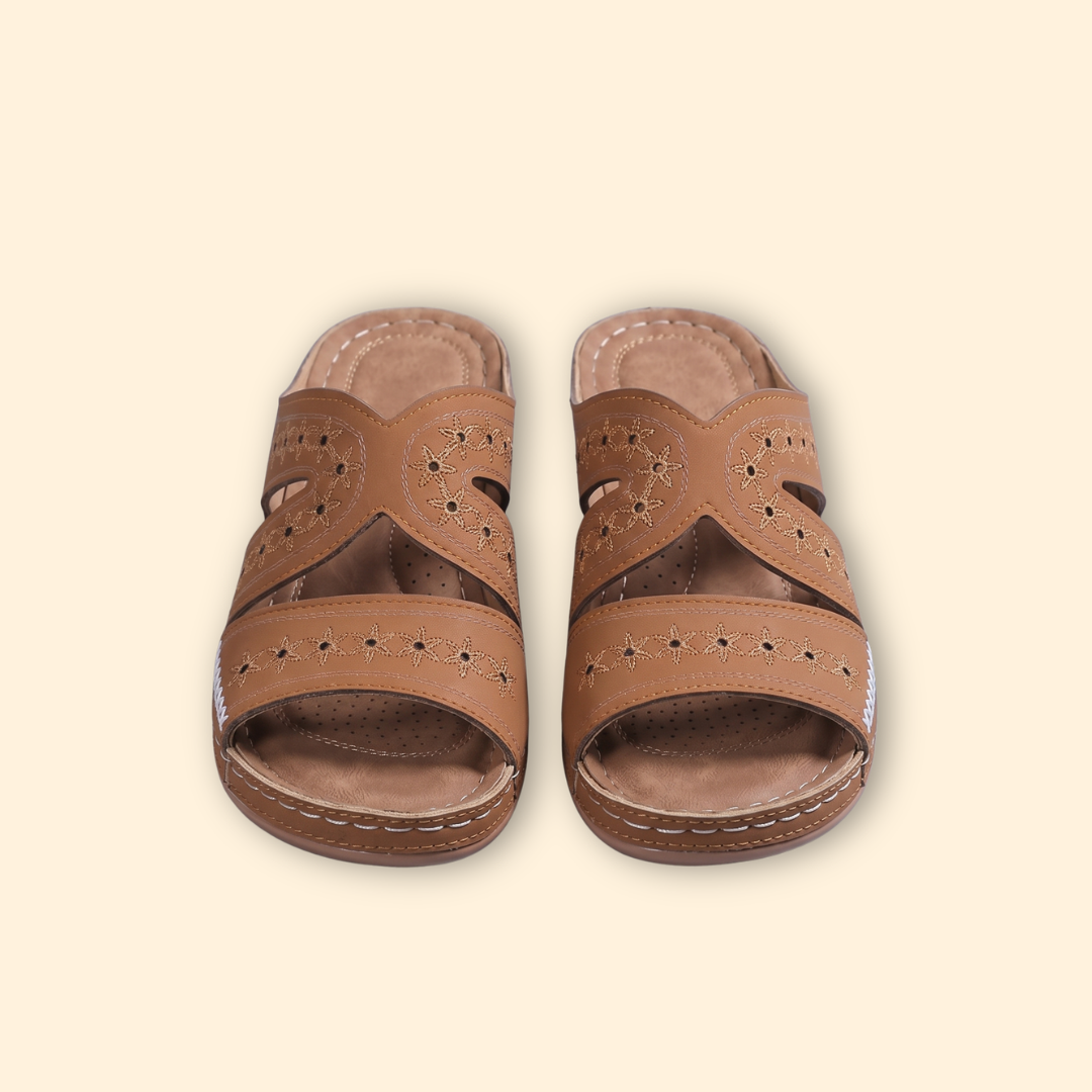 Women's Orthopedic Sandals with Embroidery