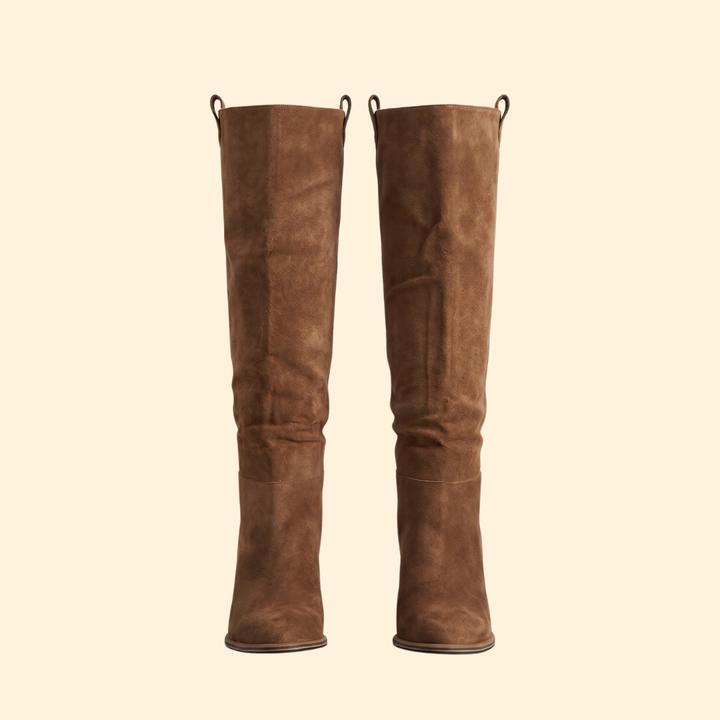 Women’s Knee-High Boots with Heel