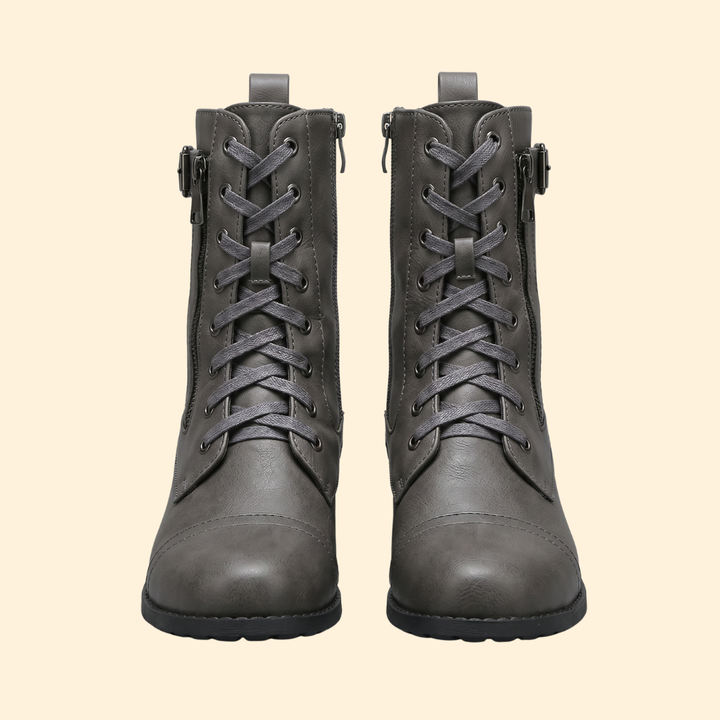 Women's Orthopedic Boots with Lace-Up