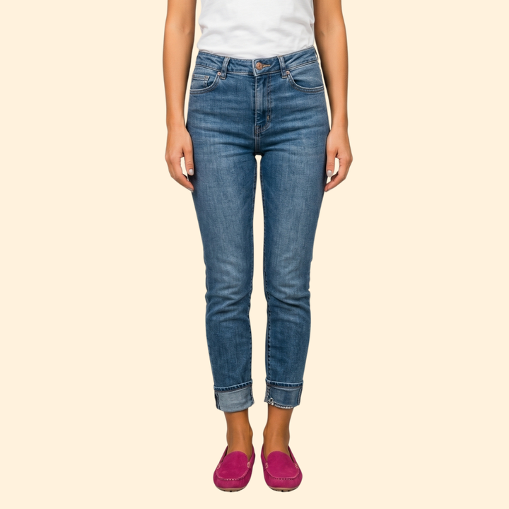 Women's Suede Loafers with Whipstitch