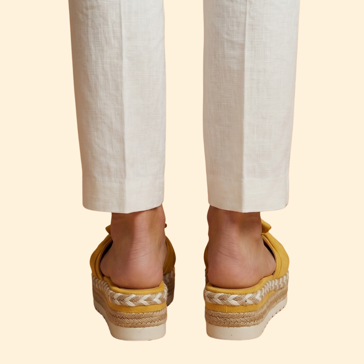 Women's Wedge Sandals with Bow