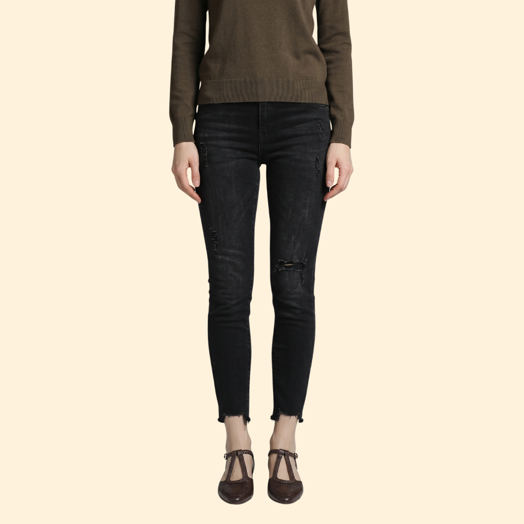 Women’s T-Strap Shoes with Buckle