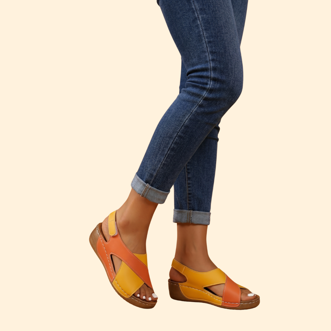 Women's Slingback Sandals with Straps