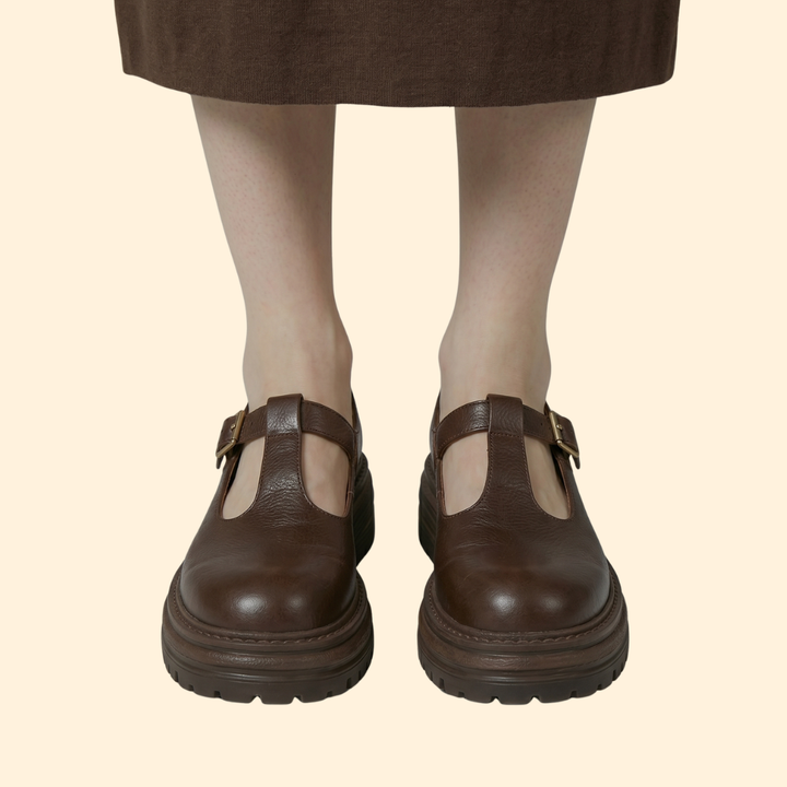 Women's Orthopedic Shoes with T-Strap