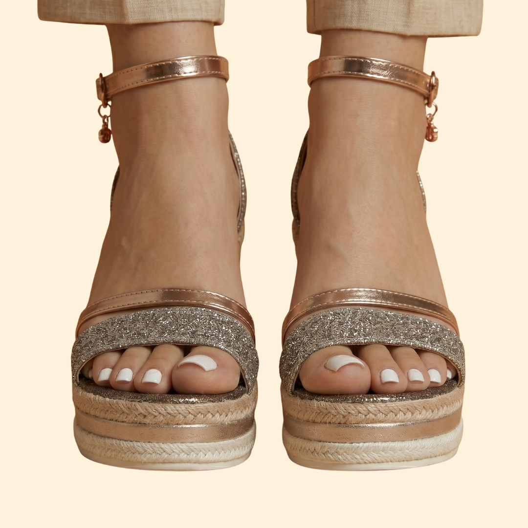 Women's Wedge Sandals Ankle Strap