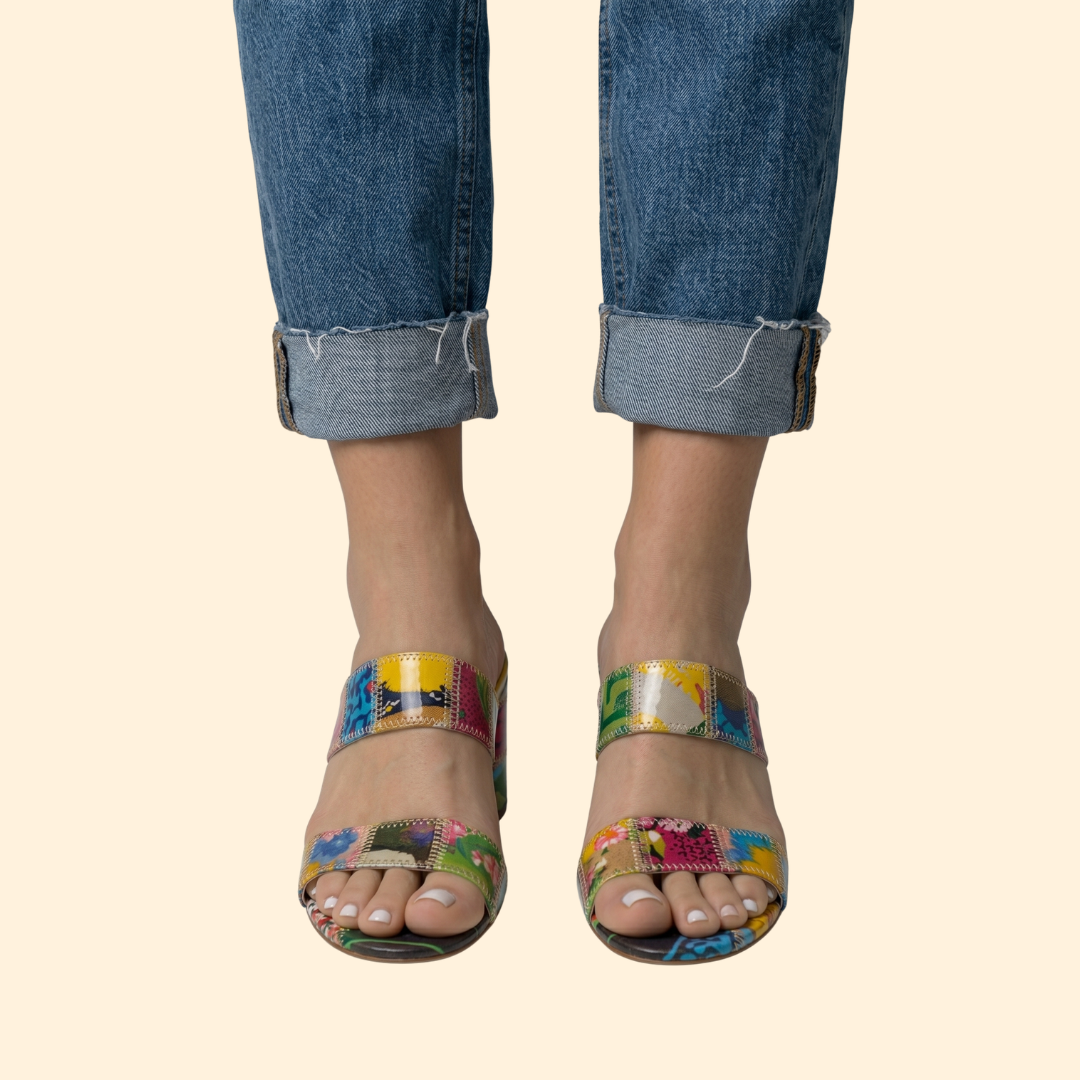 Women's Orthopedic Sandals with Heel