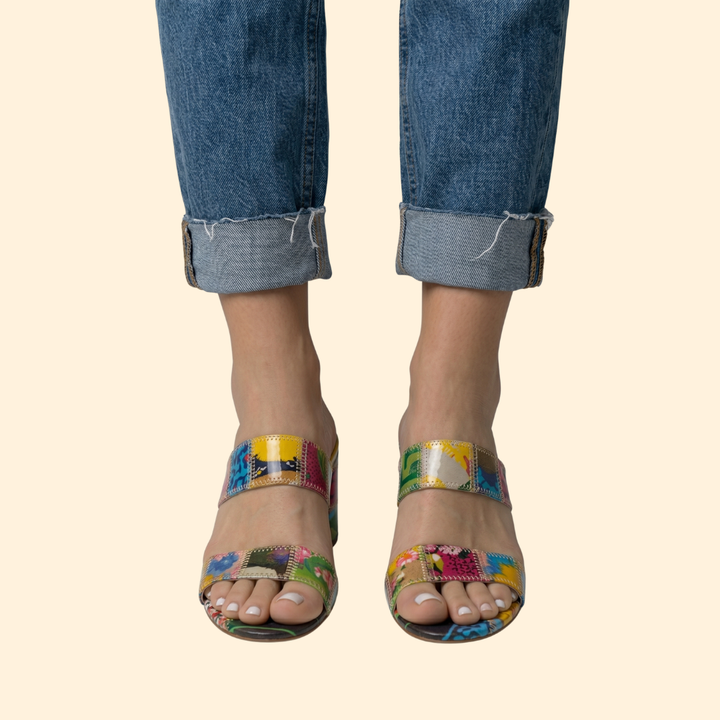 Women's Orthopedic Sandals with Heel