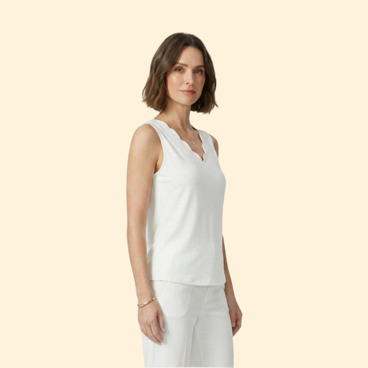 Women’s Tank Top with V-Neckline