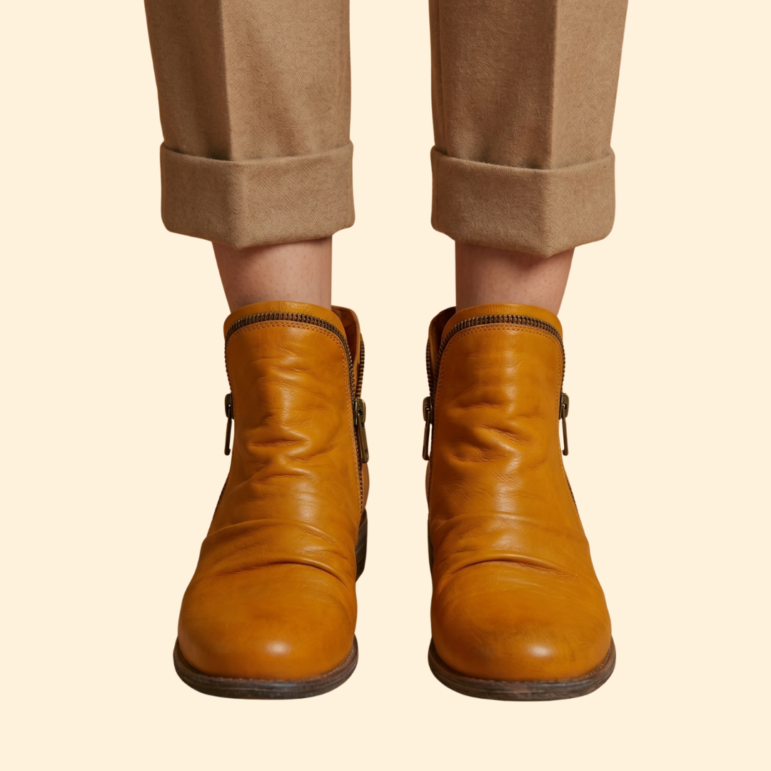 Women's Orthopedic Boots Side Zipper