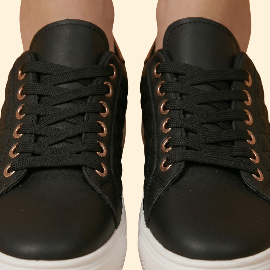 Women’s Quilted Sneakers Orthopedic Design