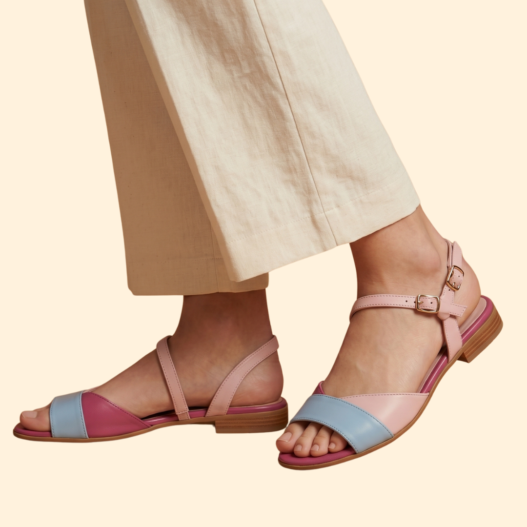 Women’s Flat Sandals with Straps