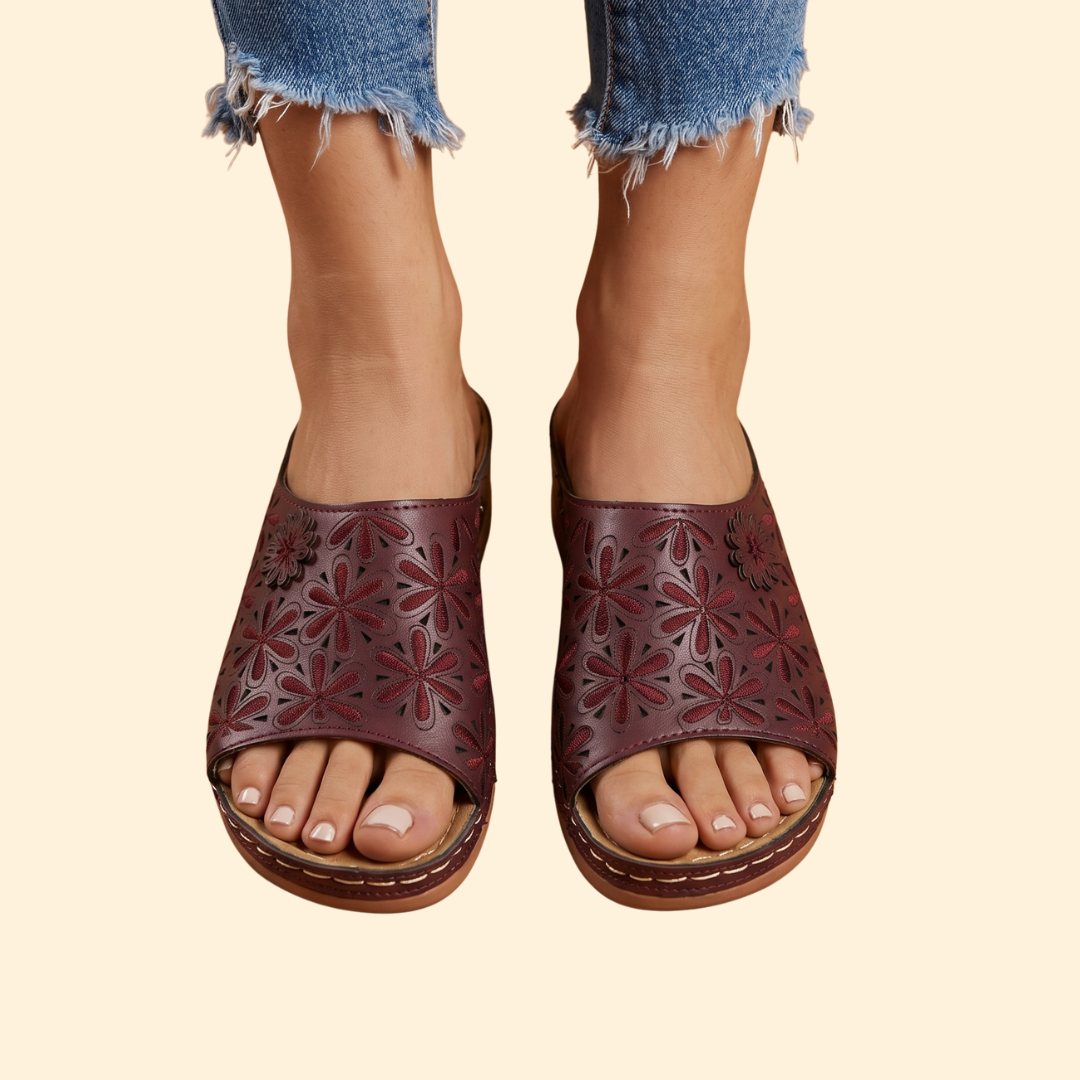Women's Orthopedic Sandals with Cutouts