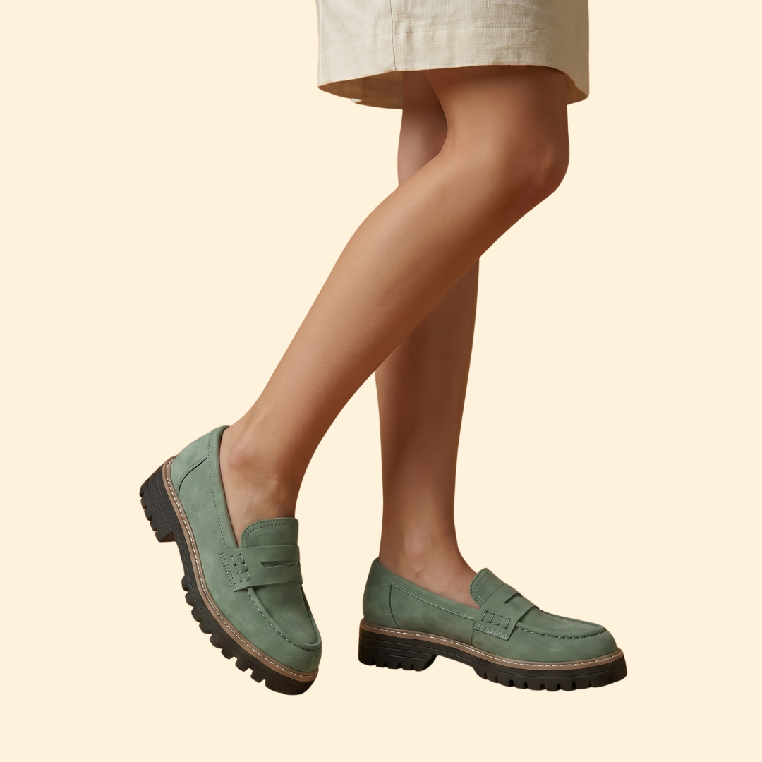 Women’s Orthopedic Loafers with Sole