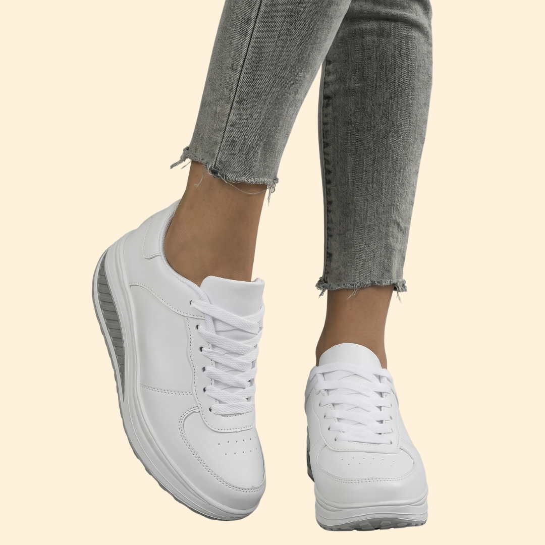 Women's Orthopedic Sneakers with Wedge Platform