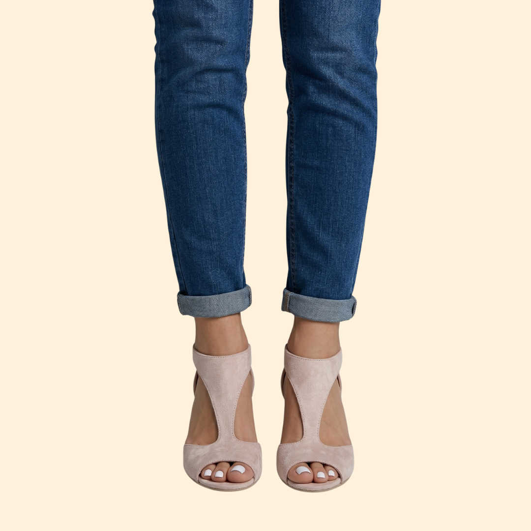 Women's Orthopedic Heels with Cutouts