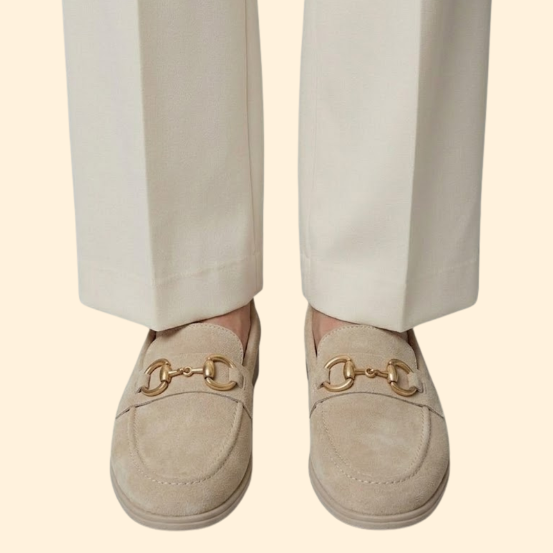 Women’s Slip-On Loafers with Hardware
