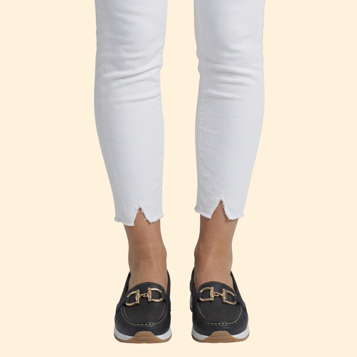 Women’s Suede Loafers with Rubber Traction Sole