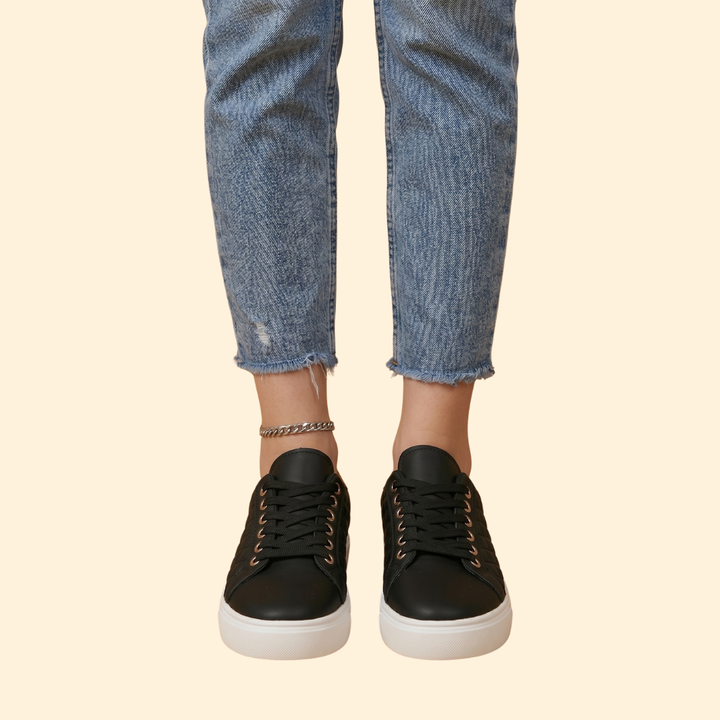 Women’s Quilted Sneakers Orthopedic Design