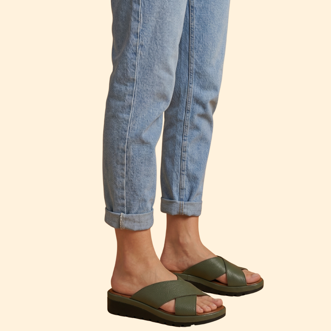 Women's Orthopedic Sandals Crisscross Straps