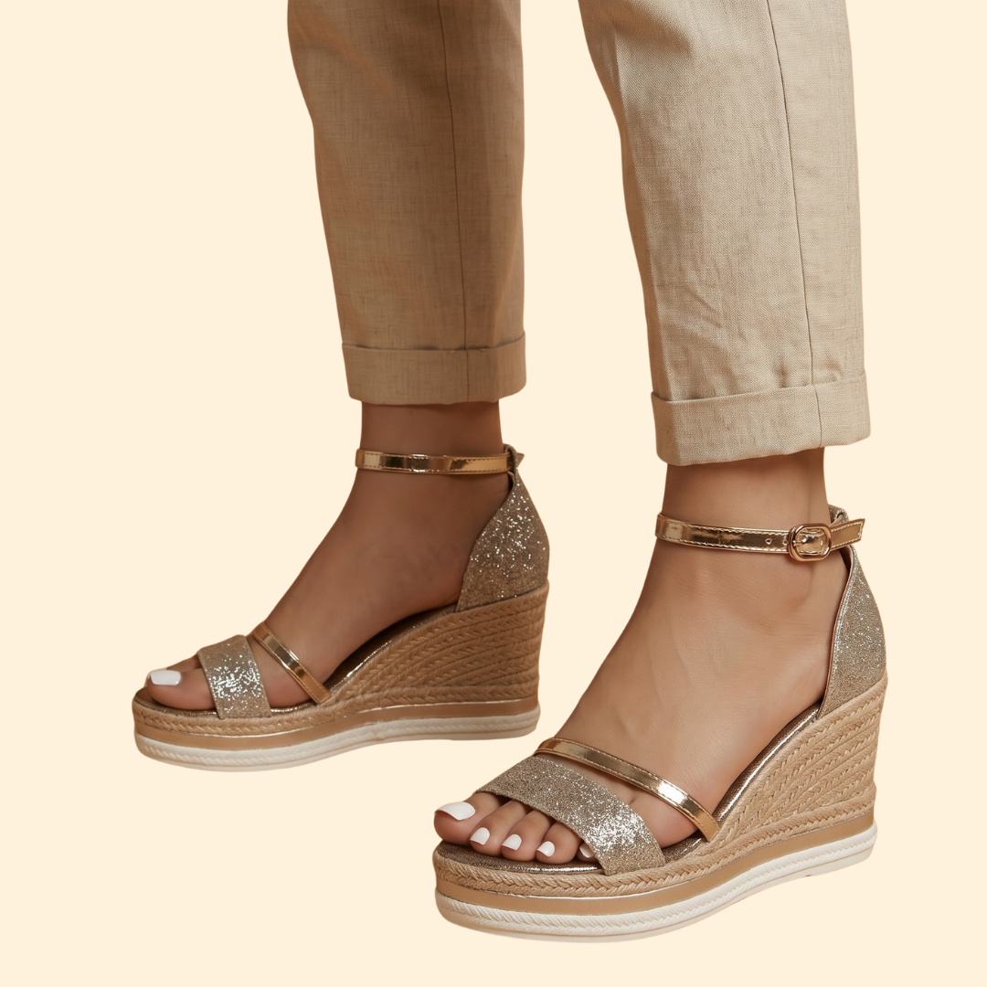Women's Wedge Sandals Ankle Strap