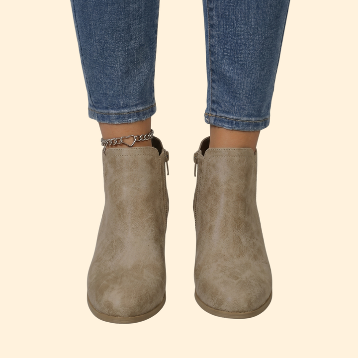 Women's Orthopedic Boots with Detailing