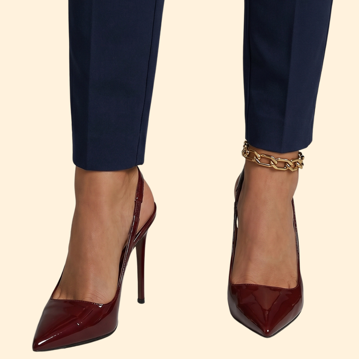 Women's Slip On Sandals with High Heel