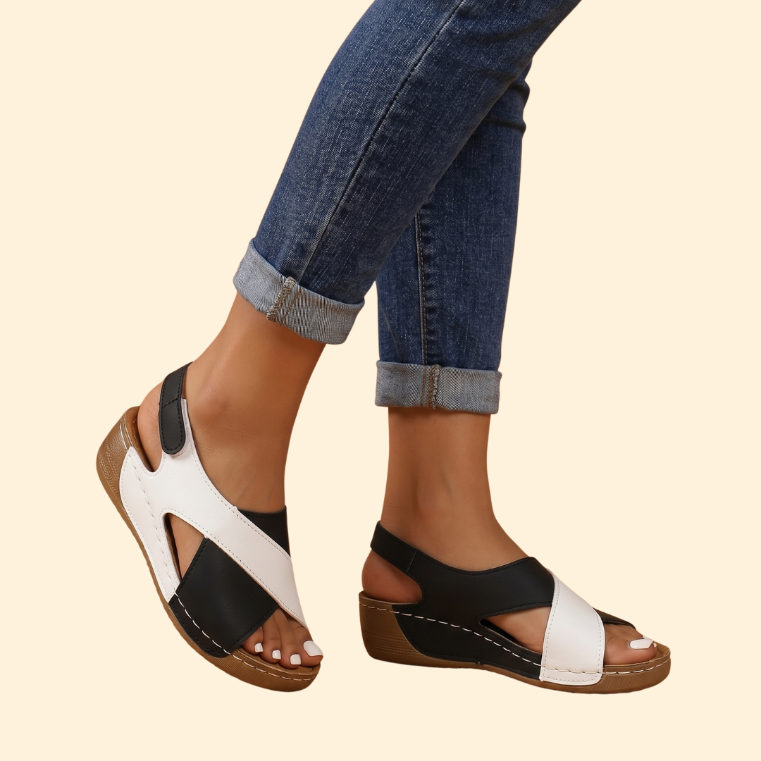 Women's Slingback Sandals with Straps