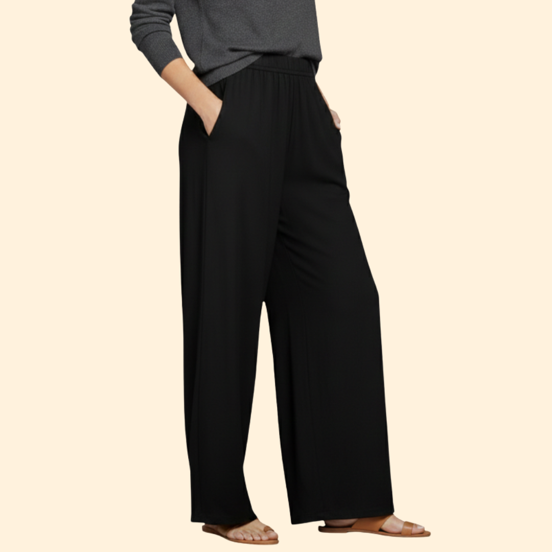 Women’s Loose Fit Pants with Patch Pockets