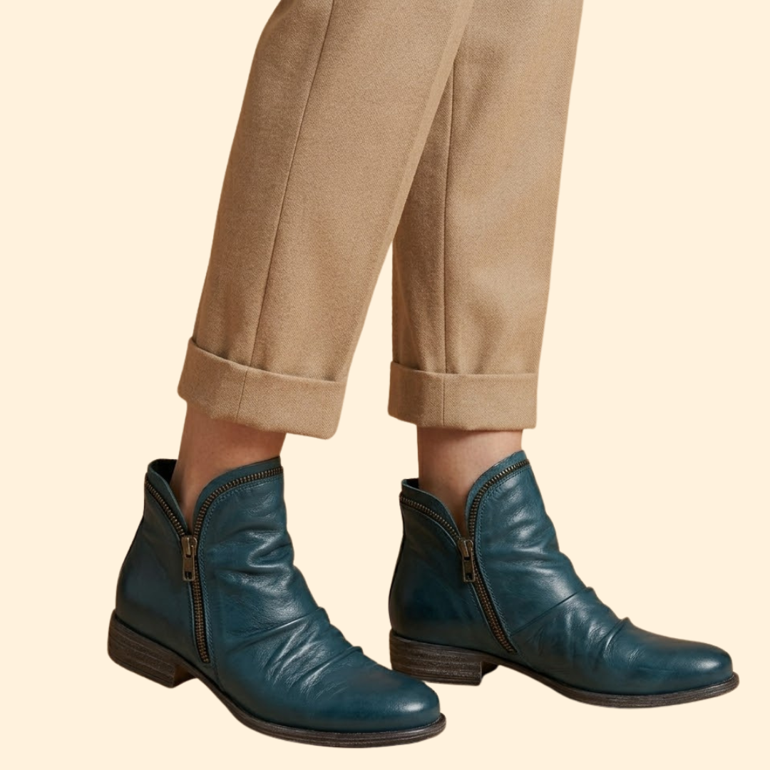 Women's Orthopedic Boots Side Zipper