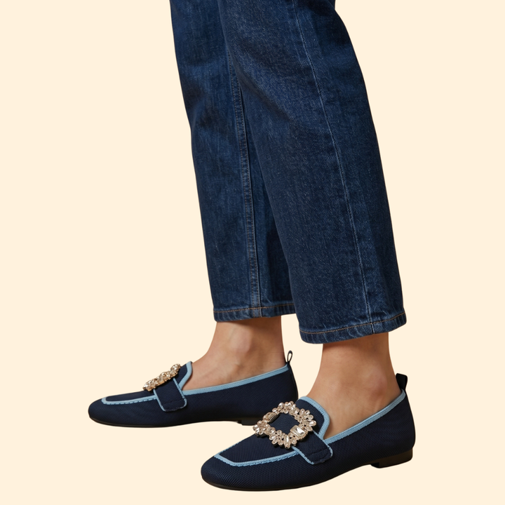Women's Orthopedic Loafers with Buckle
